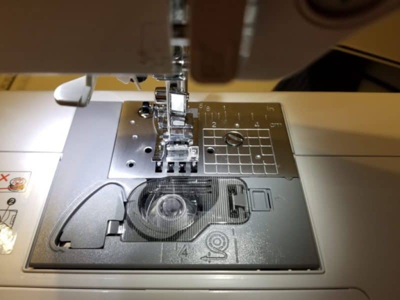 Brother CS6000i sewing machine LED light example