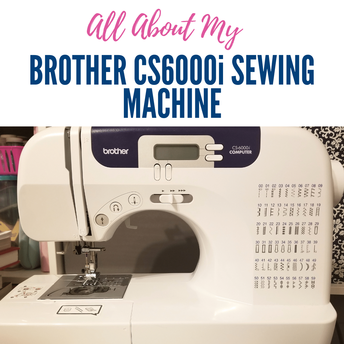 brother cs6000i sewing machine review