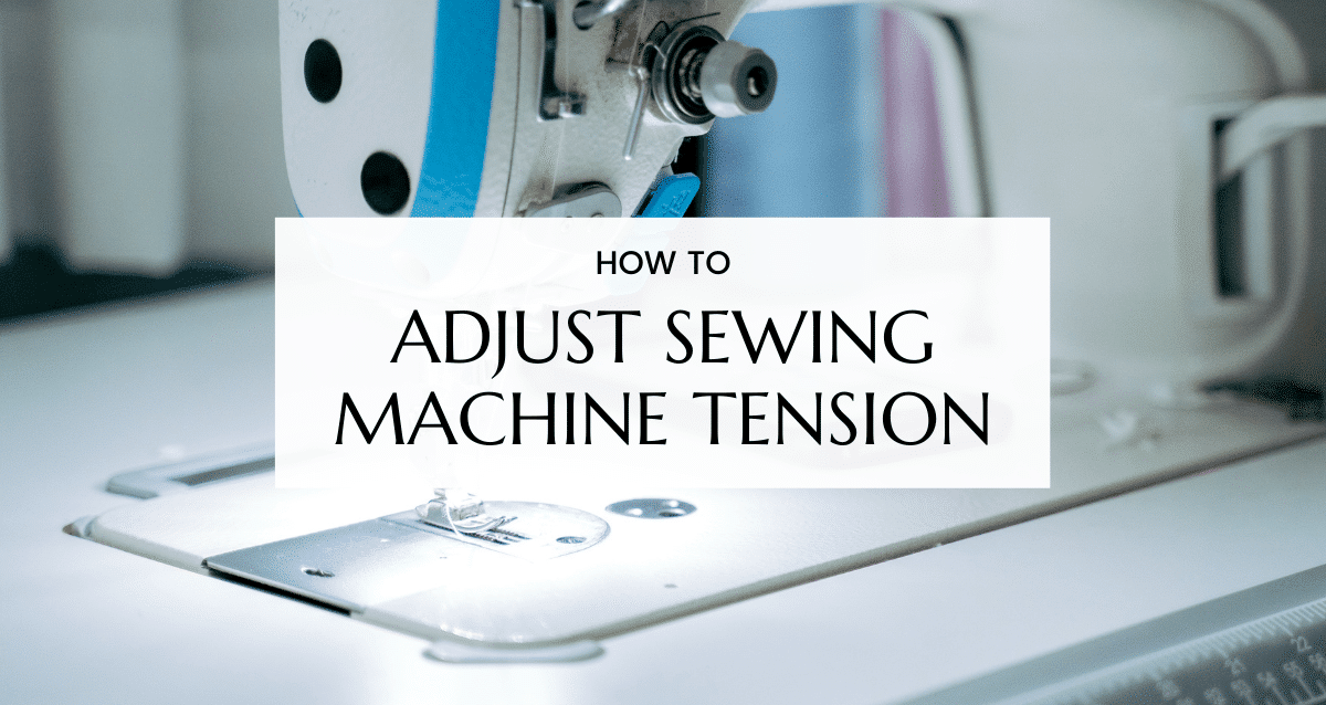 Adjust sewing machine tension (1)