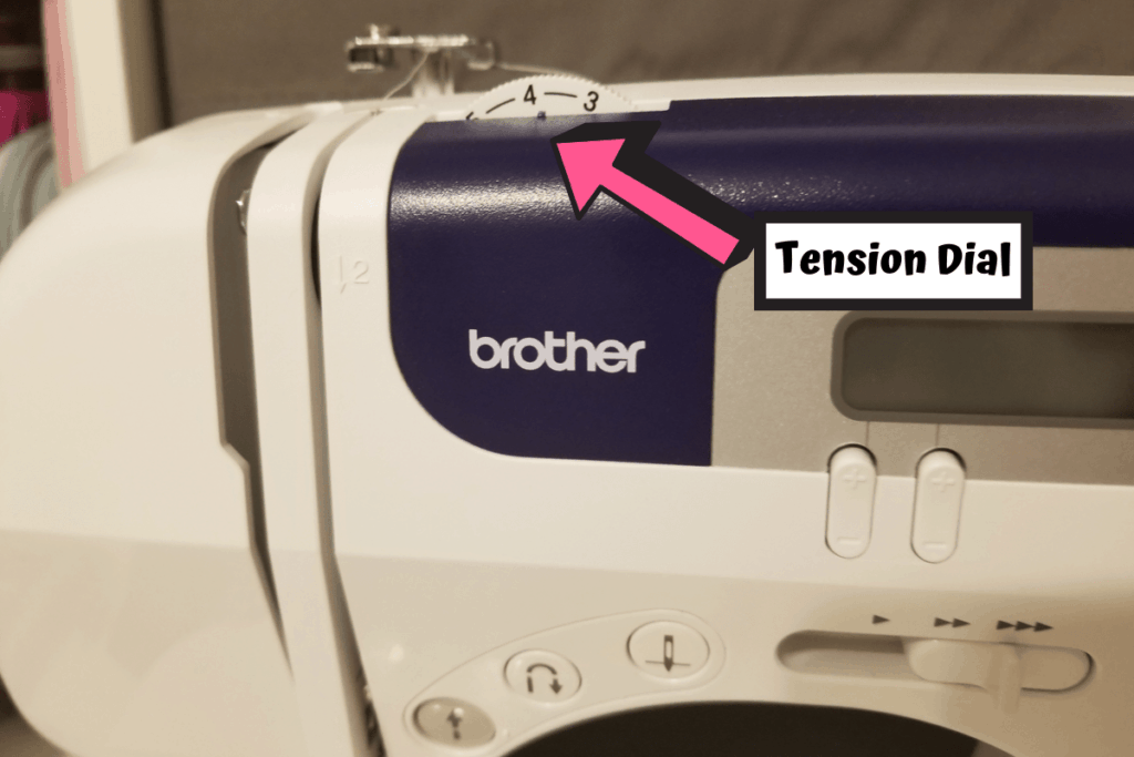 tension dial on brother cs6000i