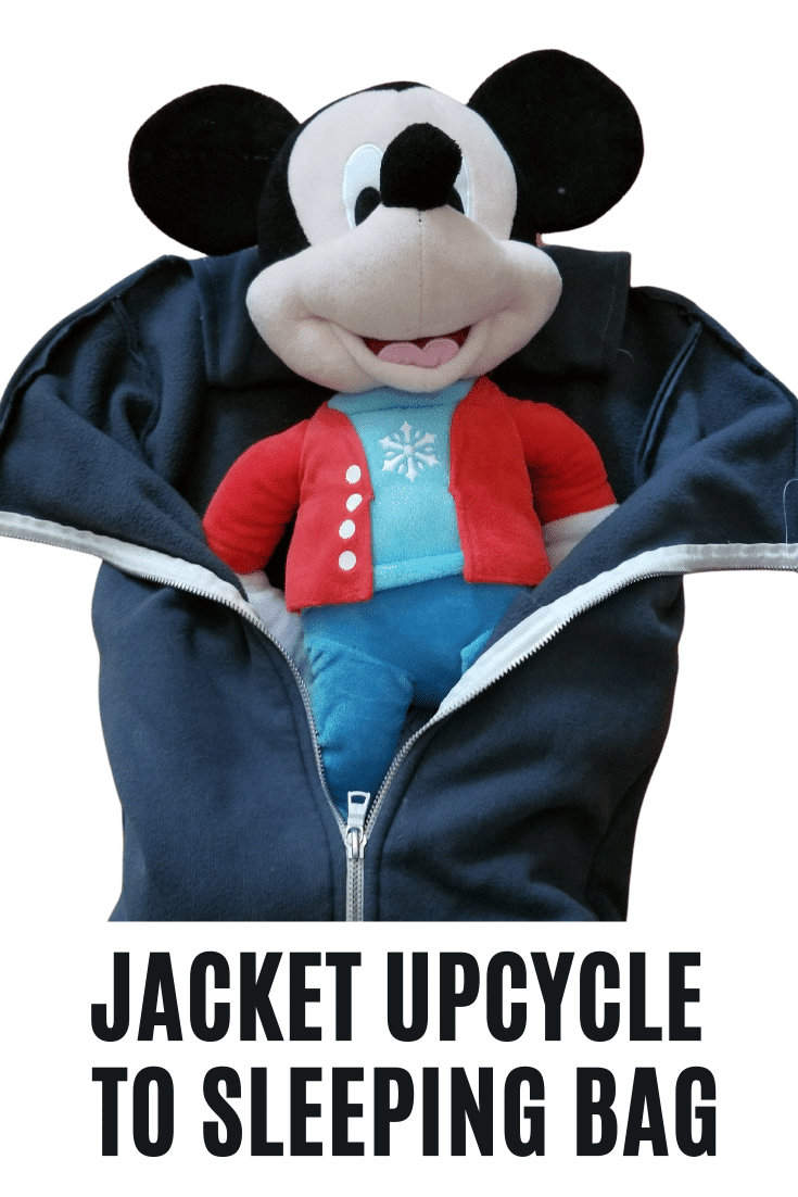 Copy of Jacket Rpurpose to Doll Sleeping Bag!