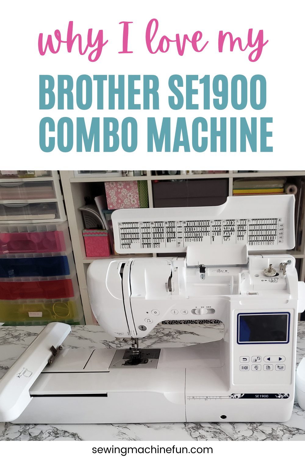 brother se1900 sewing and embroidery machine review