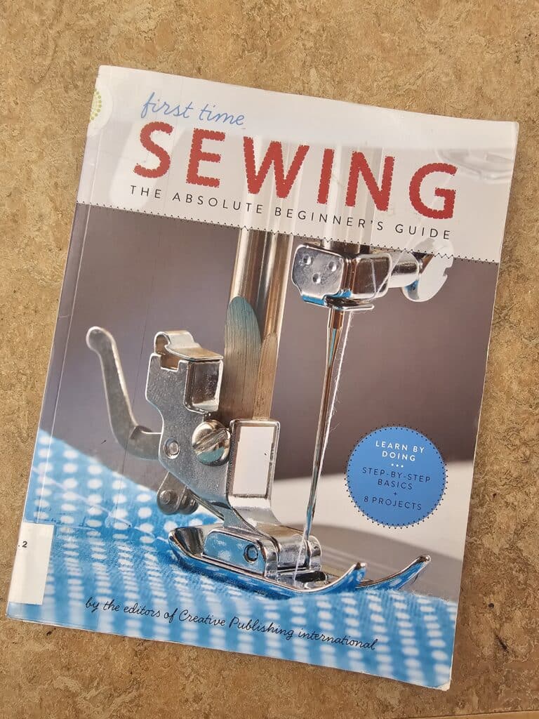 first time sewing: the absolute beginner's guide