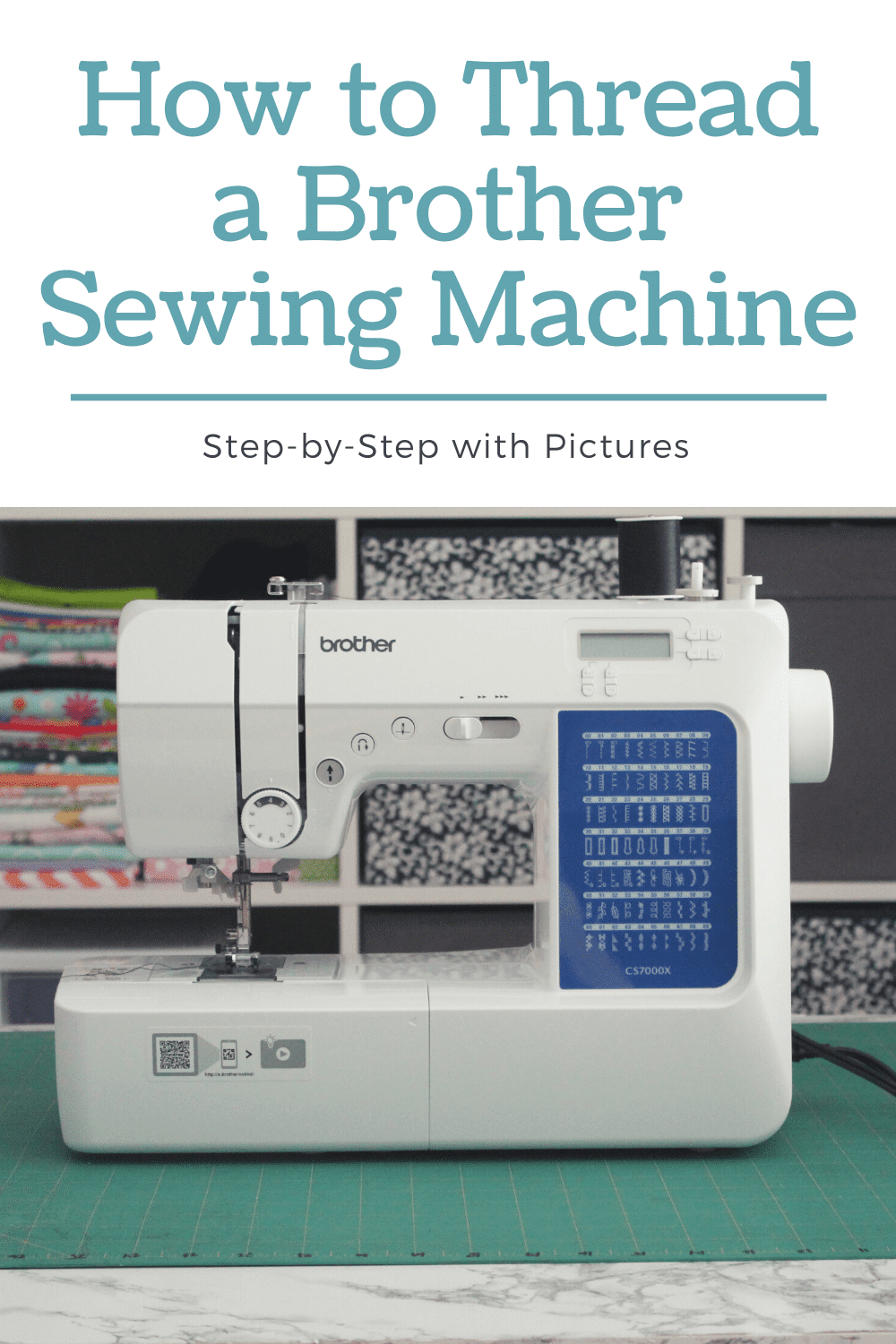 step-by-step thread a brother sewing machine