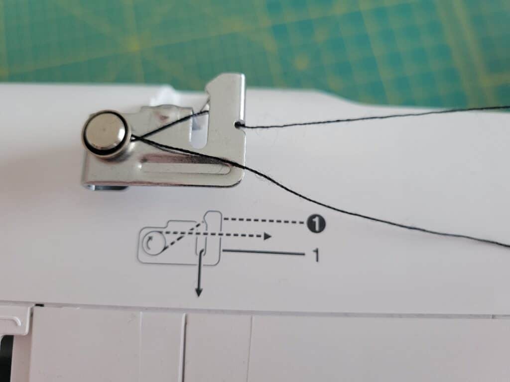 setting up bobbin winding