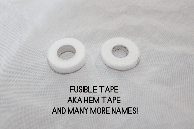 fusible hem tape