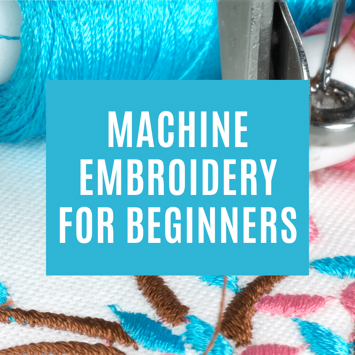 how to use an embroidery machine beginner tutorial