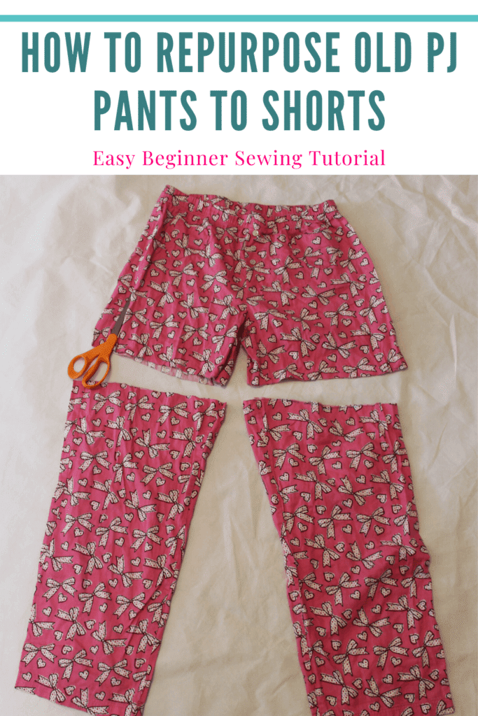 how to sew pajama shorts