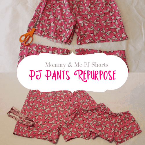 pajama pants repurpose