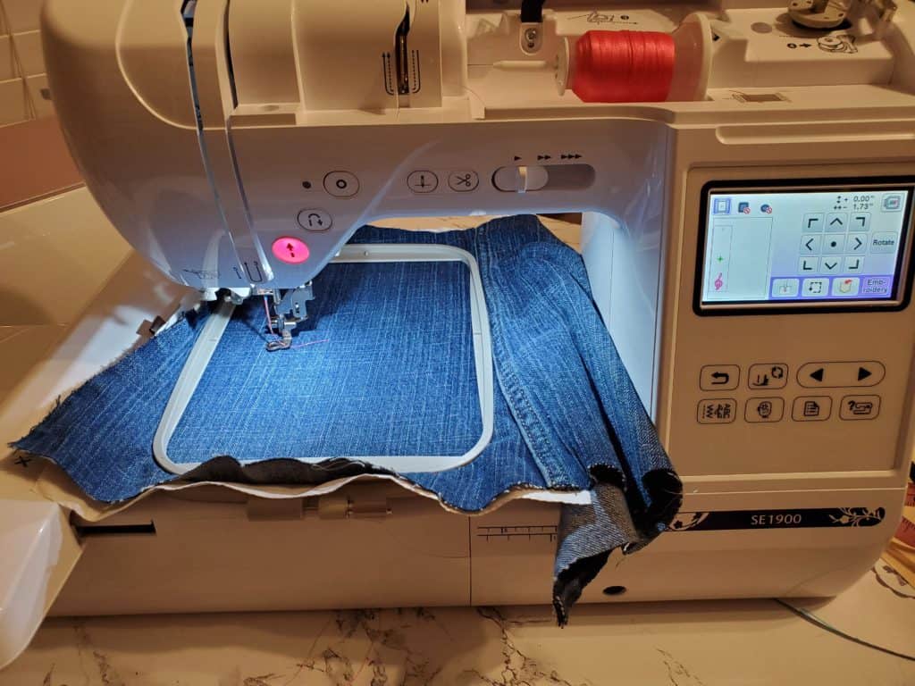 get ready to embroider the denim