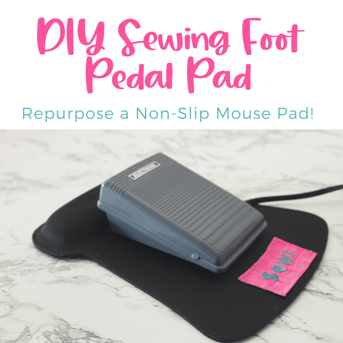 DIY Sewing Foot Pedal Pad (1)