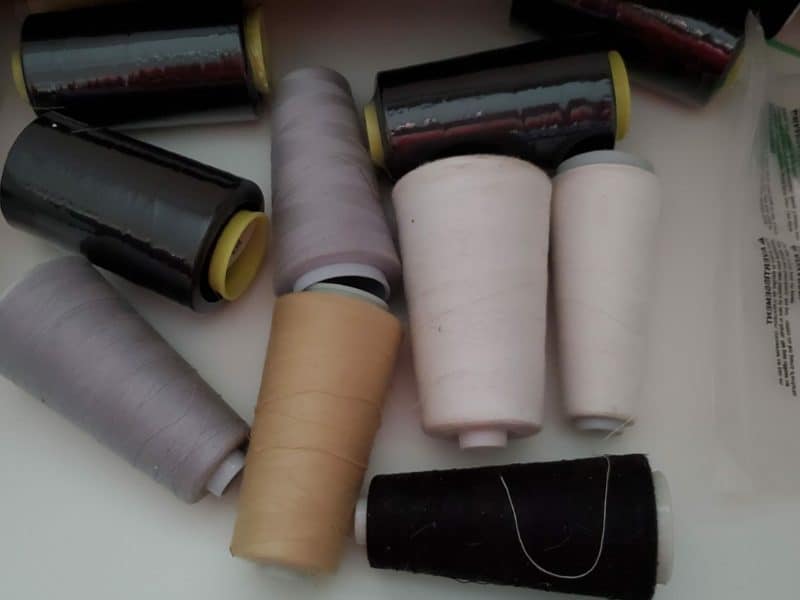 basic serger supplies: threads