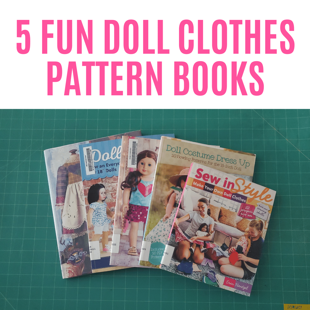 Best Fun Doll Clothes Pattern Books