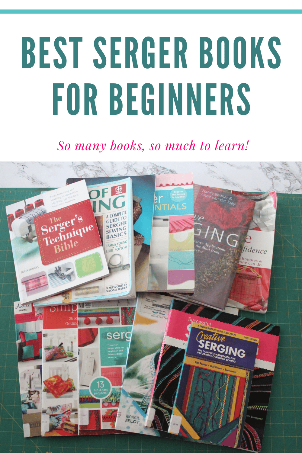 Best SErger books for beginners