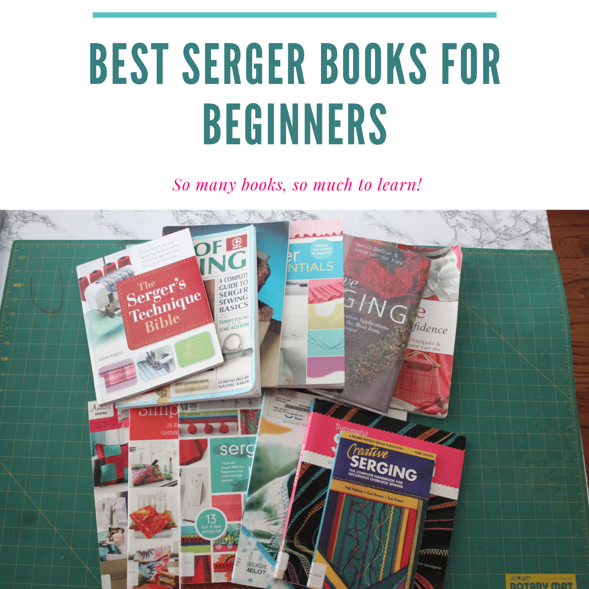 Basics Best SErger books for beginners