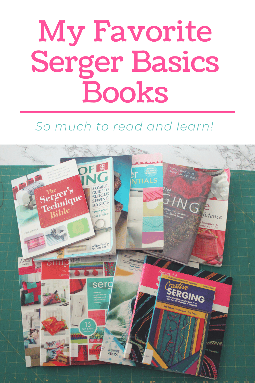 best serger basics books