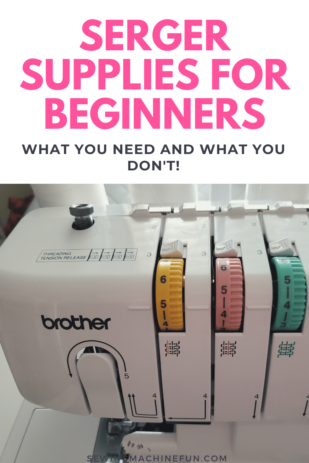 Serger Supplies for Beginners list