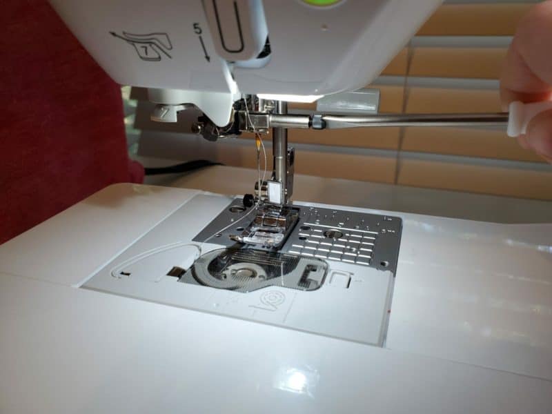 changing needle on brother sewing machine (2)