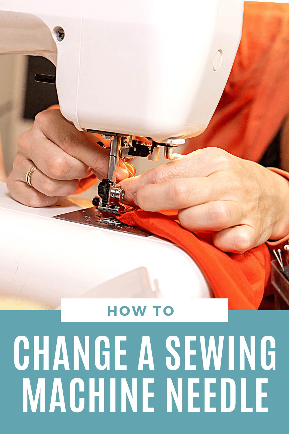 how to change a sewing machine needle