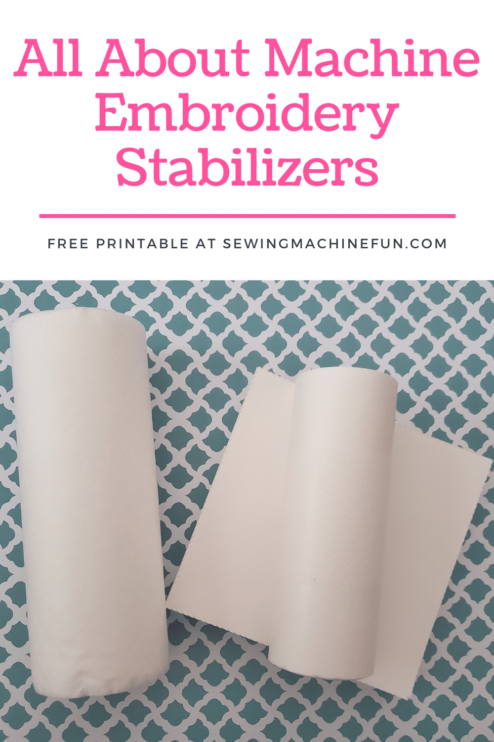 embroidery stabilizer Guide for Beginners