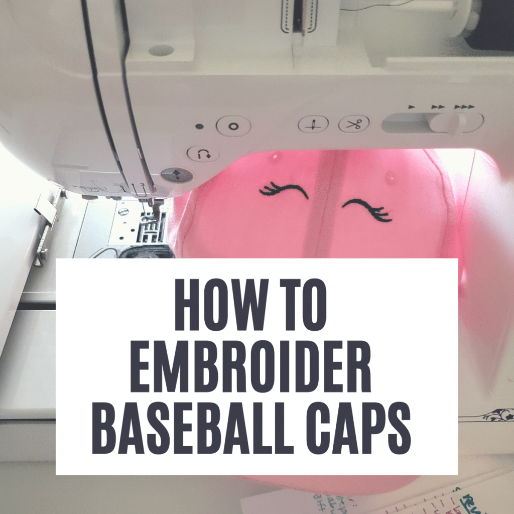 How to Machine Embroider Hats