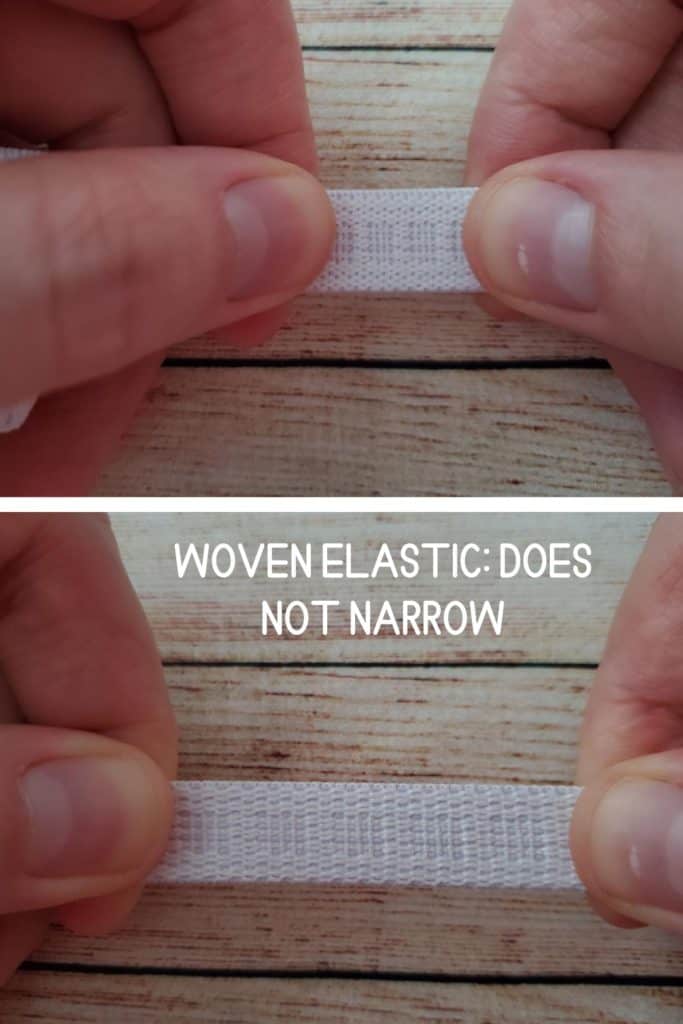 woven elastic_ does not narrow