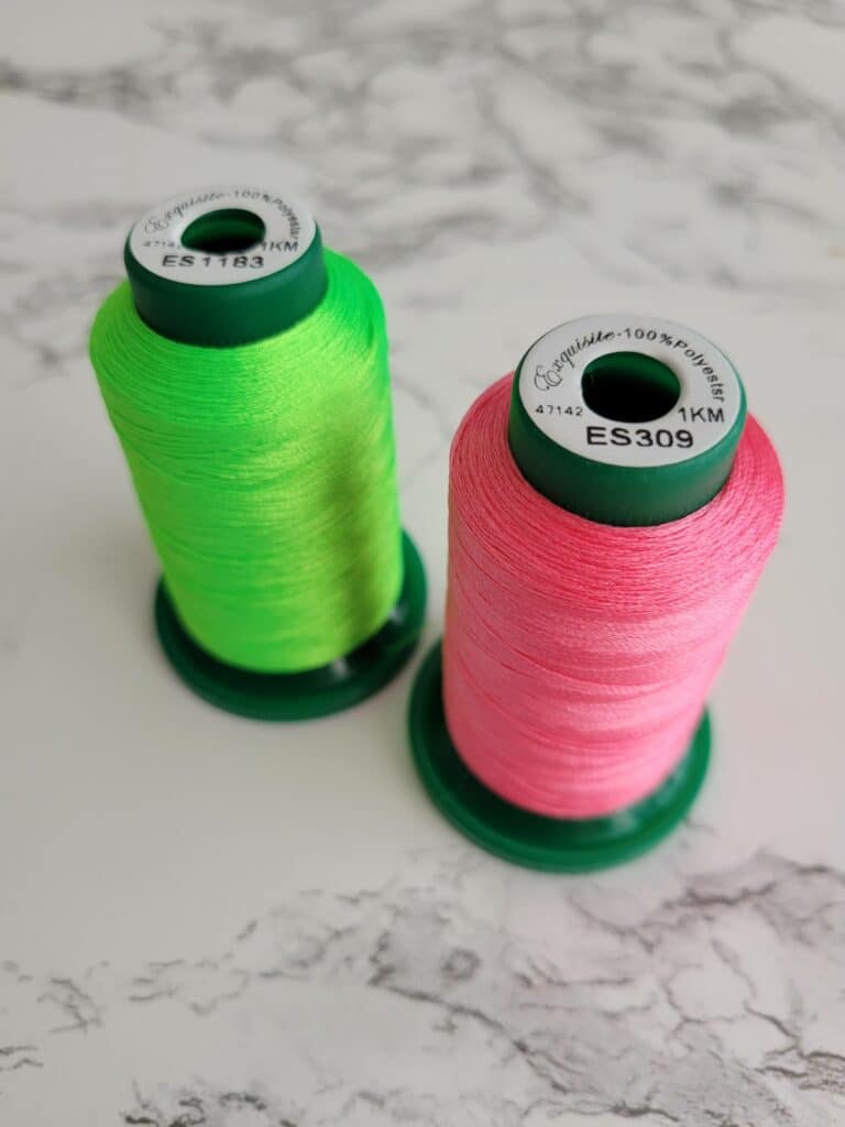 polyester embroidery thread