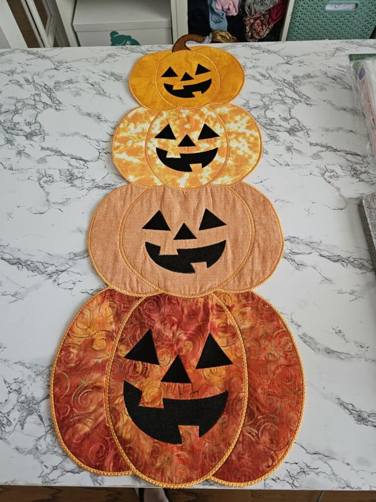 PUMPKIN embroidery design from kk