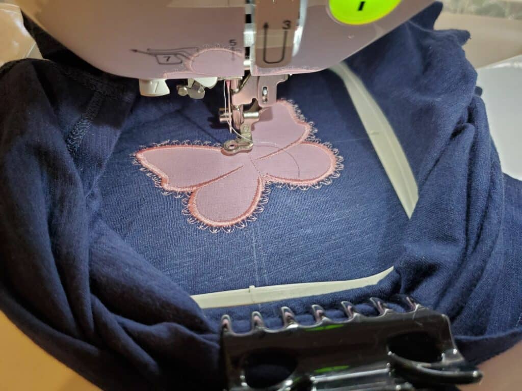 how to applique with a Cricut