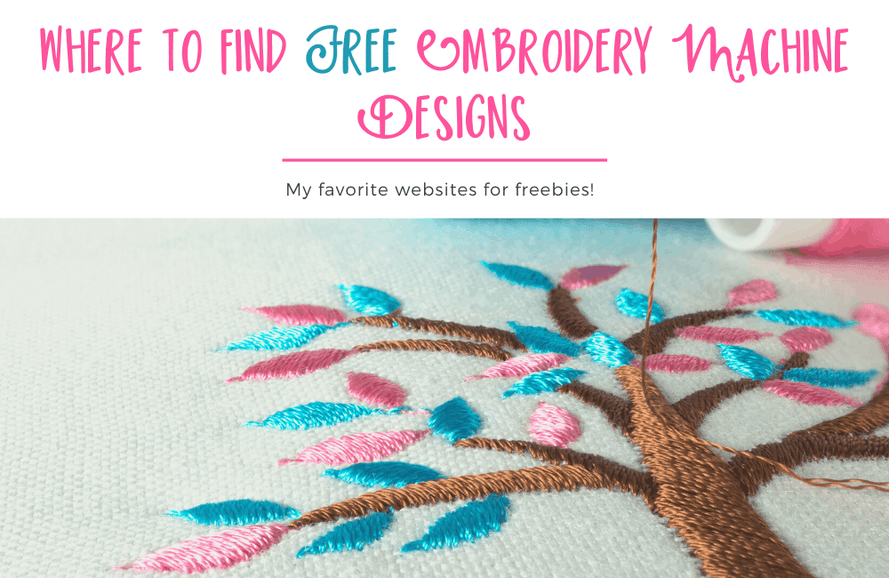 Downloading free embroidery designs