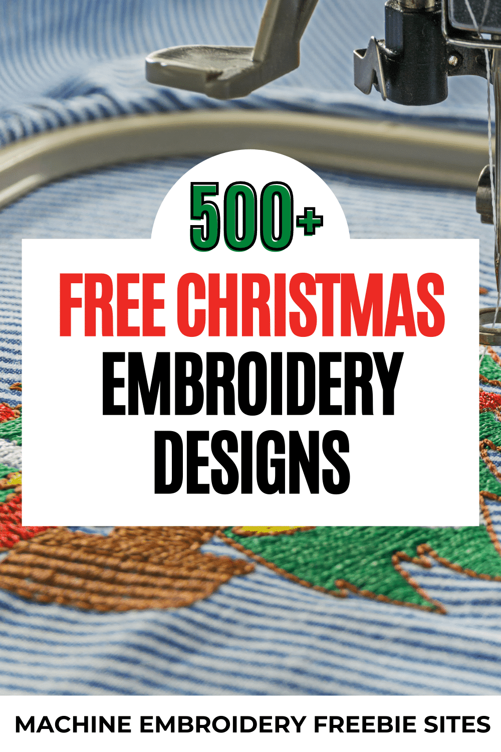 Free christmas machine embroidery designs