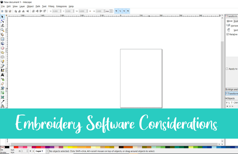 embroidery software considerations for beginners