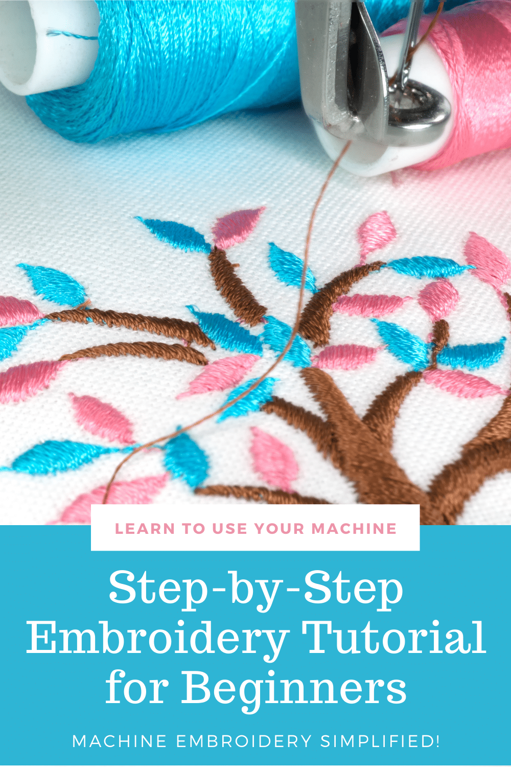 machine embroidery for beginners