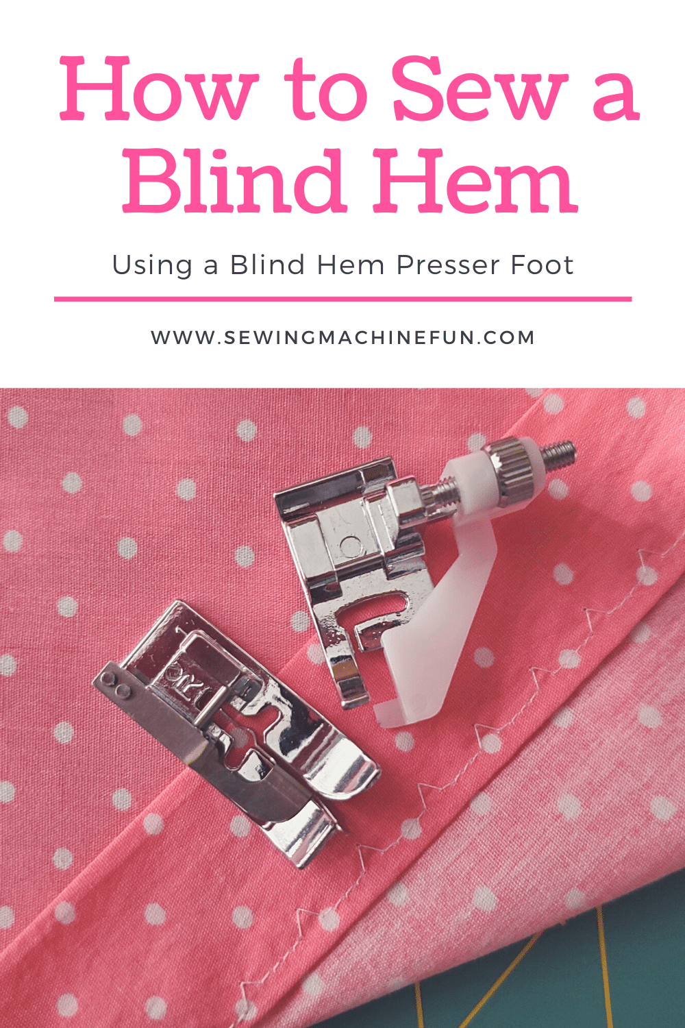 how to sew a blind hem