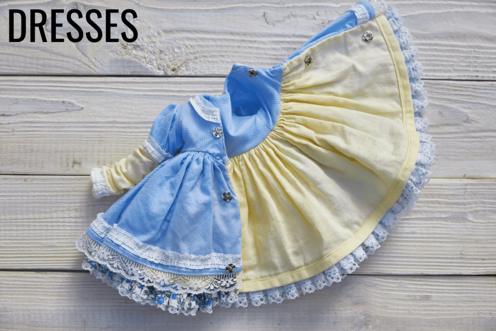 free doll dress patterns