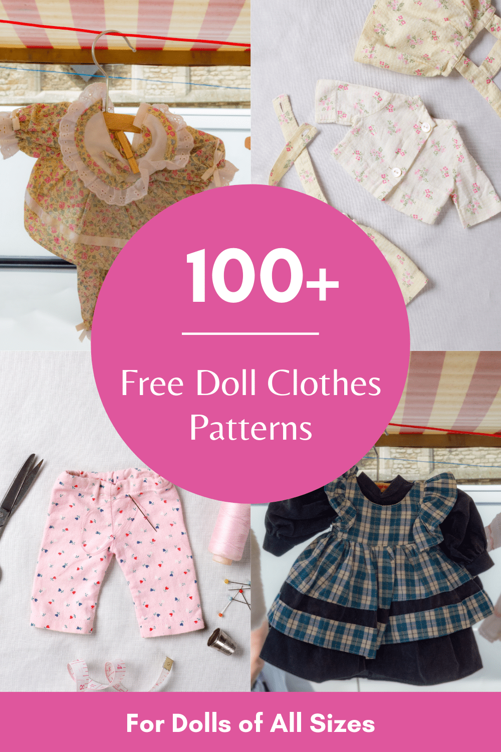 free printable doll clothes patterns