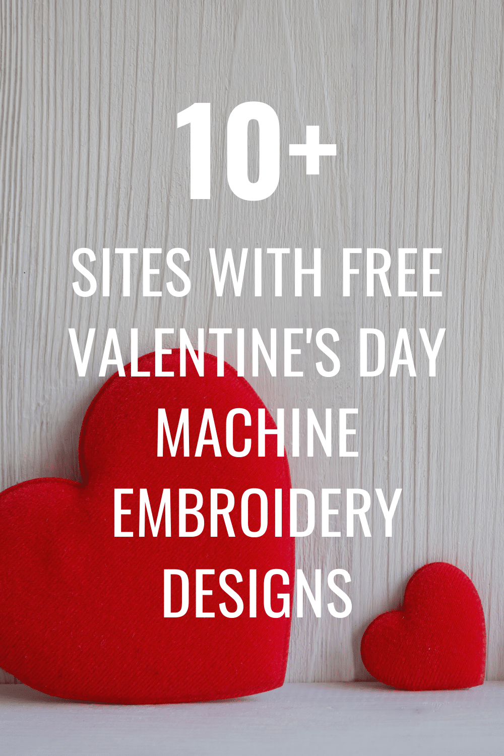 free valentine's day machine embroidery designs