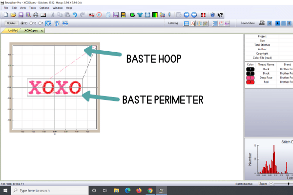 Baste hoop vs baste perimeter