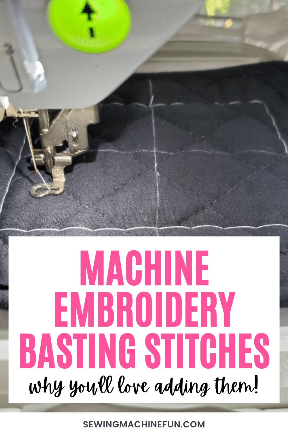 what is a basting box in embroidery?