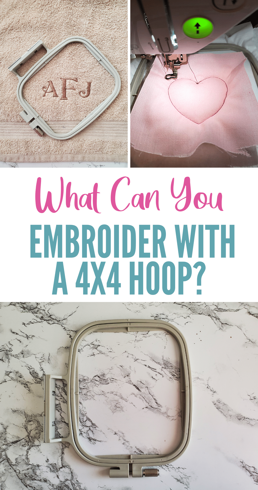 What can you embroider