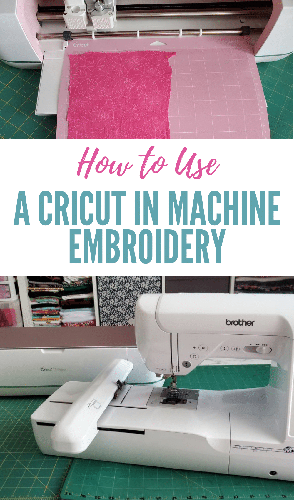 cricut embroidery machine uses