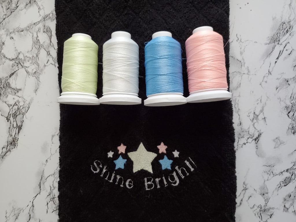 glow-in-the-dark embroidery thread facts