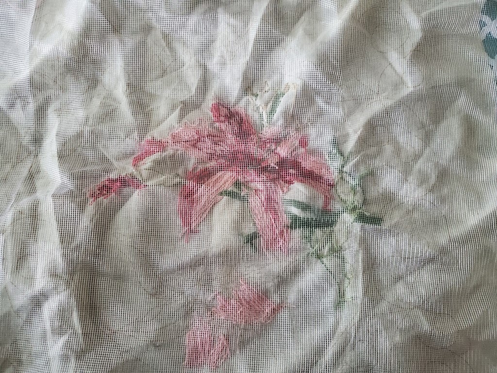 use a pressing cloth for ironing embroidery