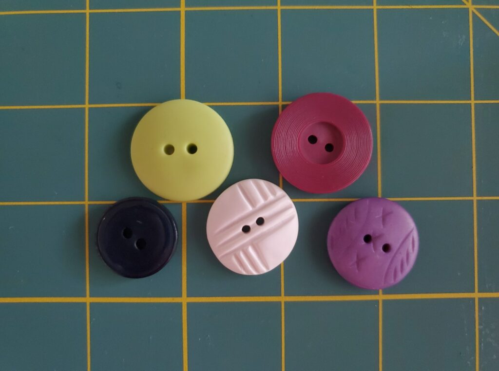 two hole sew through button