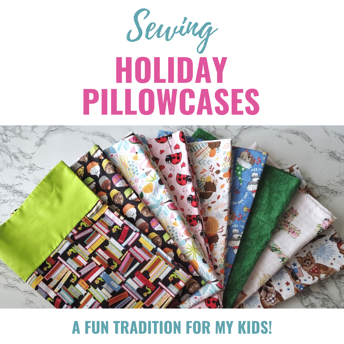 holiday pillowcases