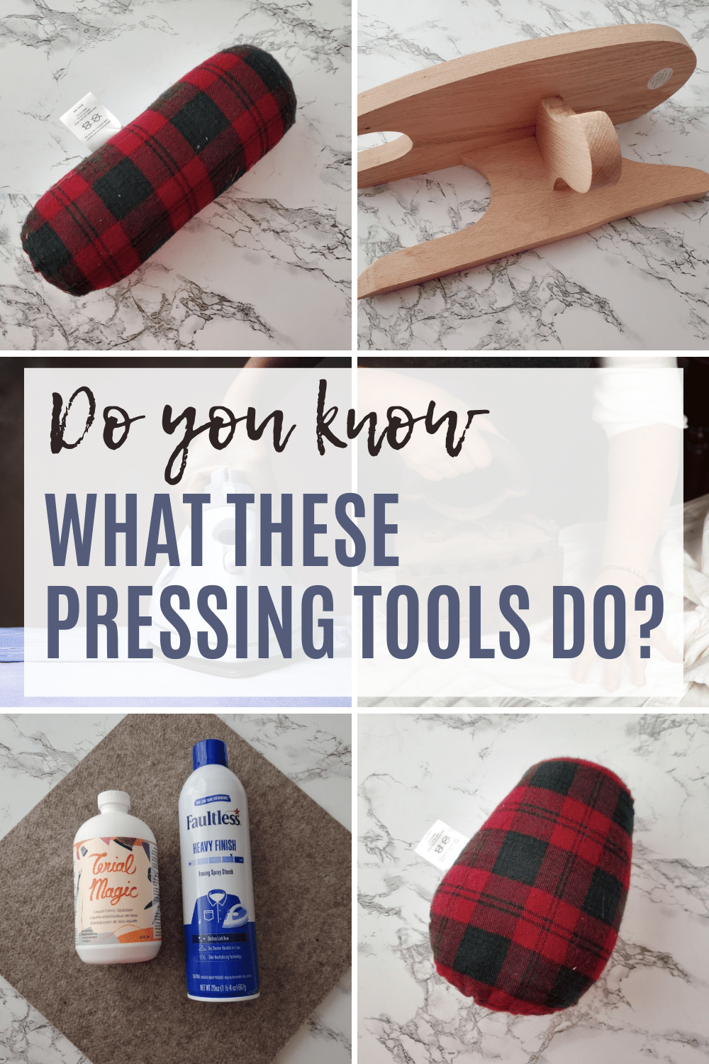 examples of pressing tools in sewing and their uses