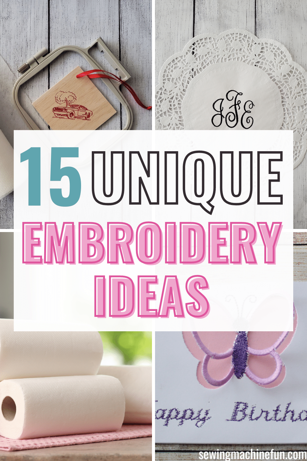 unique embroidery blanks