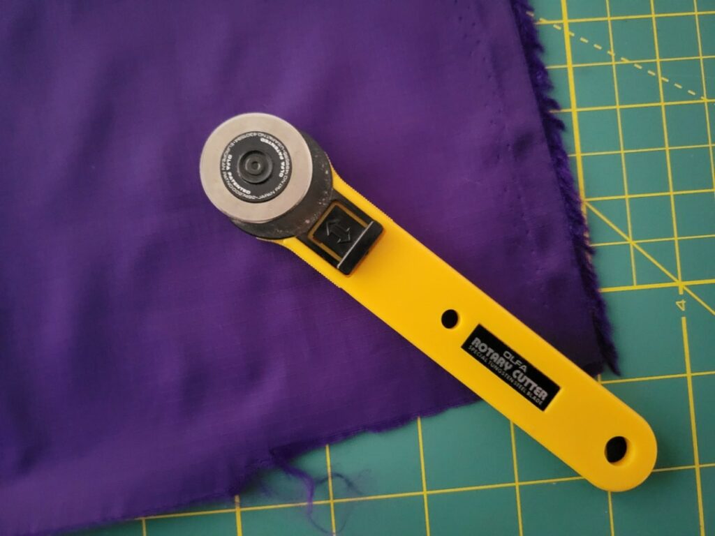 how to cut ripstop fabric