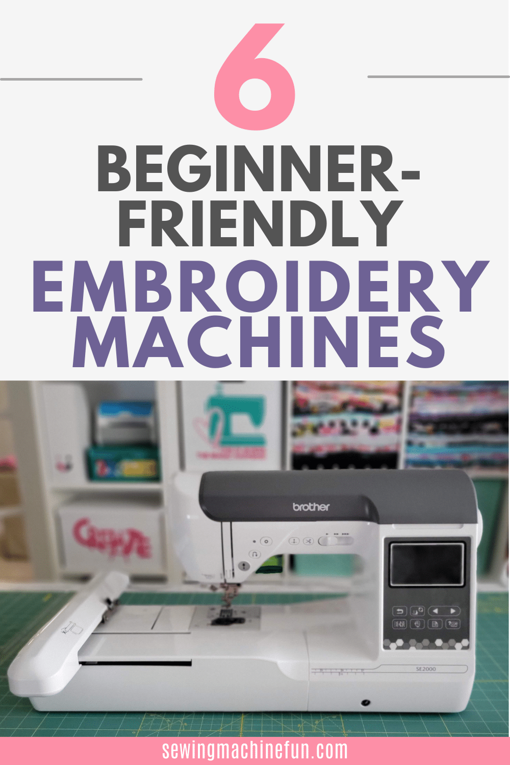 beginner friendly embroidery machines