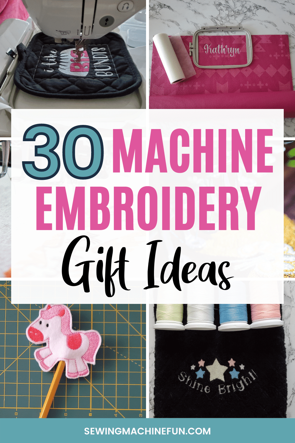 gifts to make with an embroidery machine